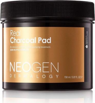 Отшелушивающие очищающие пэды с древесным углем Real Charcoal Pad – фото 5