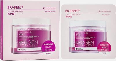 Пилинг-диски обновляющие с вином Bio-Peel Gauze Peeling Wine 9,5ml*8 pads