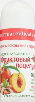 Фруктовый Поцелуй Помада гигиеническая персик, 3,5 г 1 шт