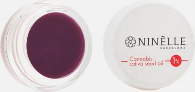 Бальзам для губ питательный с маслом конопли Sonrisa тон 122 виноград