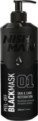 Маска для лица черная BLACK PEEL OFF MASK, 200 мл – фото 1