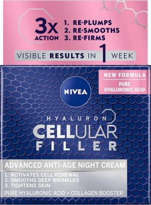 Ночной крем Hyaluron Cellular Filler, 50мл – фото 5