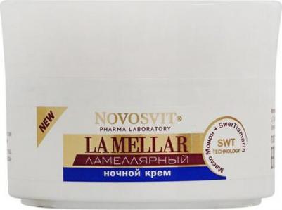 Крем ночной ламеллярный восстанавливающий упрогость кожи LA MELLAR, 50 мл – фото 2