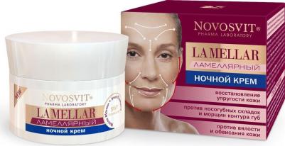 Крем ночной ламеллярный восстанавливающий упрогость кожи LA MELLAR, 50 мл – фото 4