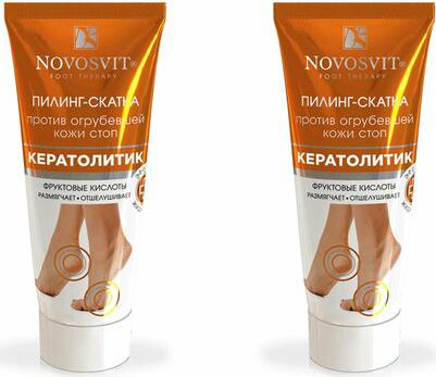 Пилинг-скатка против огрубевший кожи ног Кератолитик 75мл – фото 4