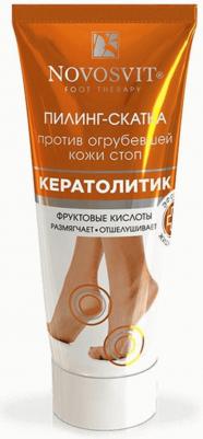 Пилинг-скатка против огрубевший кожи ног Кератолитик 75мл – фото 8