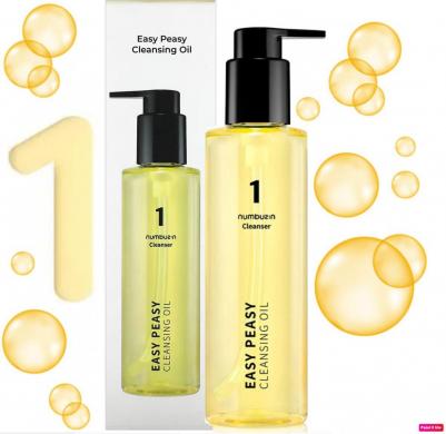 No.1 Easy Peasy Cleansing Oil Очищающее средство для снятия макияжа с лица 6,76 жидких унций – фото 2