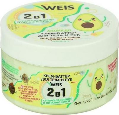 Крем-баттер для тела WEIS авокадо, 250 мл Weis 6847679 – фото 2