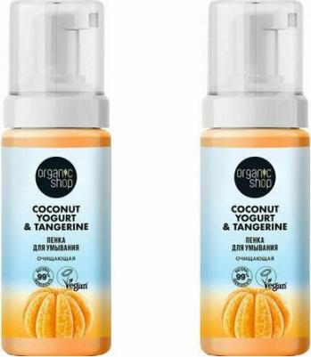Пенка для умывания COCONUT YOGURT с экстрактом танжерина 150 мл – фото 2