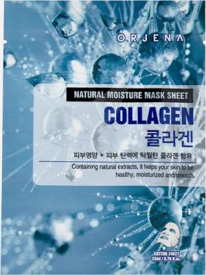 Тканевая маска для лица с коллагеном NATURAL MOISTURE COLLAGEN MASK SHEET 1 шт