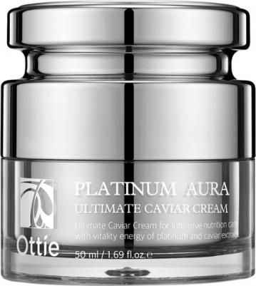 Антивозрастной крем с экстрактом платины и черной икры Platinum Aura 50 мл – фото 1
