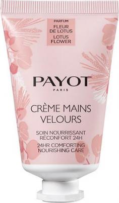 Средства для ухода за руками Крем для рук смягчающий Цветок Лотоса 24ч Creme Mains Velours