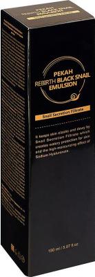 Эссенция для лица Rebirth black snail essence с муцином черной улитки 150мл – фото 7