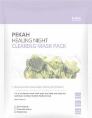 Маска тканевая для лица вечерняя восстанавливающая очищающая 25 г – фото 1