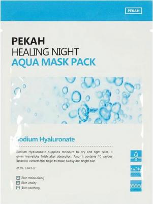 Маска тканевая для лица вечерняя восстанавливающая увлажняющая 25 мл – фото 4