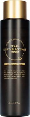 Тонер для лица rebirth black snail toner с муцином черной улитки