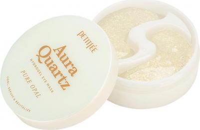 Aura Quartz Hydrogel Eye Mask Гидрогелевые патчи для век с протеинами жемчуга 40 шт – фото 9