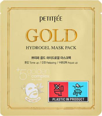 KOELF Гидрогелевая маска для лица с золотом Gold Hydrogel Mask – фото 7