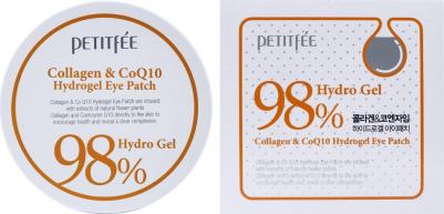 KOELF Гидрогелевые патчи для кожи вокруг глаз Collagen & Q10 Hydro Gel Essence Eye Spot Patch – фото 6