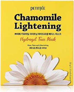 Маска для лица Гидрогелевая маска экстрактом ромашки Chamomile Lightening Hydrogel Face Mask – фото 4