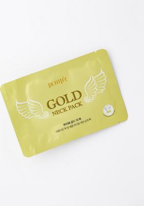 Патчи для шеи и декольте Гидрогелевые патчи с золотом для шеи Gold Neck Pack – фото 3