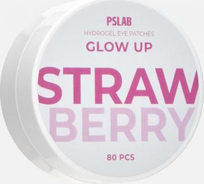 Патчи против темных кругов с экстрактом клубники Patch Glow up PSLAB, 80 шт