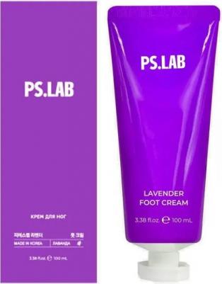 Смягчающий крем для ног с мочевиной и экстрактом лаванды "PS.LAB" Lavender, 100 мл/ – фото 2
