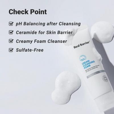 Очищающая пенка-крем для лица с пантенолом Cream Cleansing Foam для увлажнения и защиты кожи 120 гр – фото 4