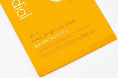 Маска для лица заряжающая кожу энергией с витамином С Brighten and renew 1 шт – фото 1