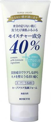 Интенсивно увлажняющая и влагосберегающая пенка "40% увлажнения" для умывания с гиалуроновой кислотой 168г – фото 6