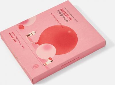 Гидрогелевая маска с экстрактом камелии и коллагеном Camellia Deep Collagen Firming Gel Mask 34 гр х 4 шт – фото 7