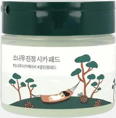 Пэды с экстрактами сосны и центеллы для проблемной кожи Pine Calming Cica Pad 50 шт – фото 2