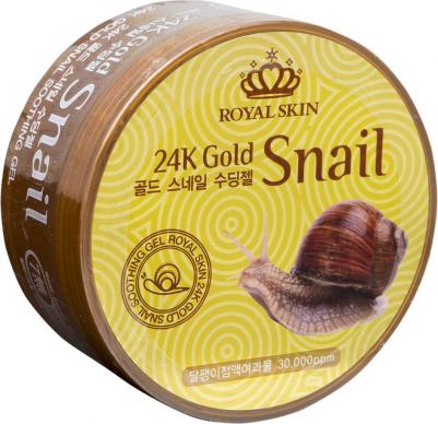 Гель с золотом и улиткой 24K Gold Snail Soothing Gel 300 ml – фото 2