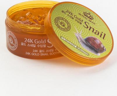 Гель с золотом и улиткой 24K Gold Snail Soothing Gel 300 ml – фото 3