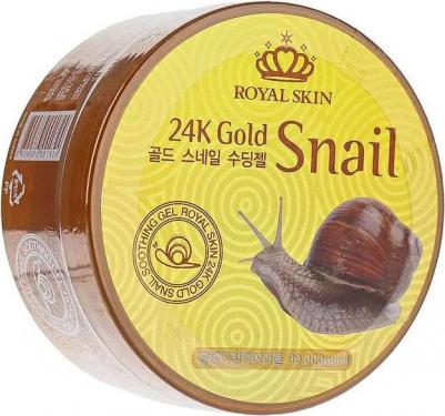Гель с золотом и улиткой 24K Gold Snail Soothing Gel 300 ml – фото 6