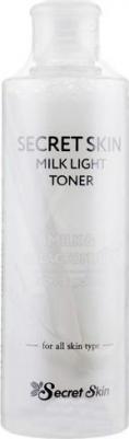 Milk Light Toner - Тонер для лица с молочными протеинами, 250 мл – фото 4
