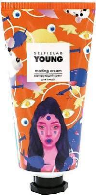 Крем матирующий для лица "Young", с маслом миндаля, экстрактами ромашки, 50 мл