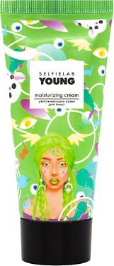 Крем увлажняющий для лица "Young", с маслом овса, медом, экстрактами киви, 50 мл – фото 1