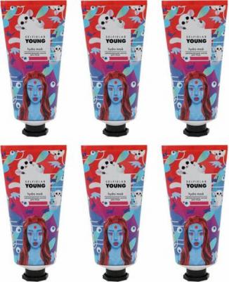 Маска для лица "Young", с маслами, увлажняющая, 50 мл – фото 2