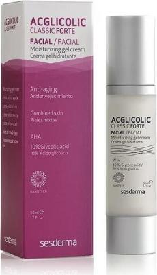 Acglicolic Classic Moisturizing Cream-Gel - Увлажняющий крем-гель для смешанной кожи AHA 10%, 50 мл – фото 4