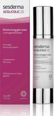 Acglicolic Classic Moisturizing Cream-Gel - Увлажняющий крем-гель для смешанной кожи AHA 10%, 50 мл