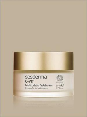 C-Vit Moisturizing Facial Cream - Увлажняющий крем для лица, 50 мл – фото 6