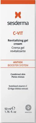 C-Vit Revitalizing Gel Cream - Крем-гель омолаживающий, 50 мл – фото 3