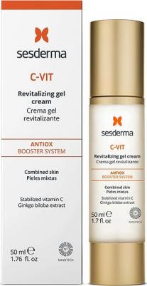 C-Vit Revitalizing Gel Cream - Крем-гель омолаживающий, 50 мл – фото 8