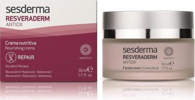 Крем питательный для лица / RESVERADERM ANTIOX Nourishing cream 50 мл – фото 1