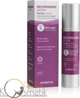 Крем Resveraderm Antiox Facial Concentrated Anti-aging 50 мл – фото 7