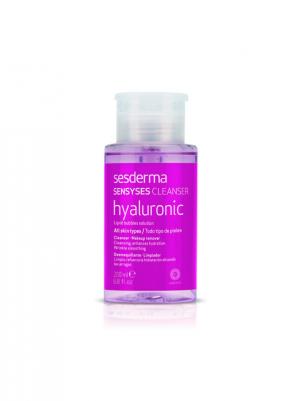 Липосомальный лосьон для снятия макияжа Sensyses Cleanser Hyaluronic, увлажняющий антивозрастной, 200 мл – фото 8