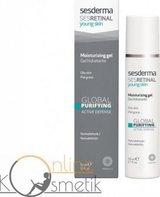 SESRETINAL YOUNG gel - Гель для молодой кожи, 50мл – фото 3