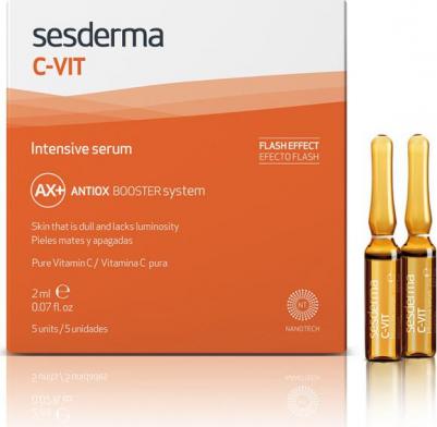 Сыворотка интенсивная для лица 12% / C-VIT Intensive serum 10 х 1,5 мл – фото 6