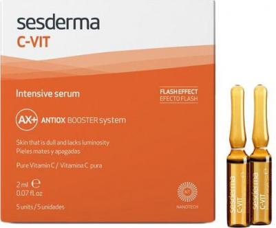 Сыворотка интенсивная для лица 12% / C-VIT Intensive serum 10 х 1,5 мл – фото 7